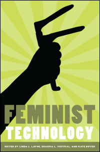 Cover for LAYNE: Feminist Technology. Click for larger image