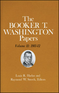 Booker T. Washington Papers Volume 11 cover