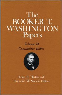 The Booker T. Washington Papers, Vol. 14 cover