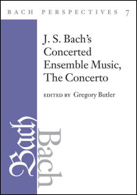 Bach Perspectives, Volume 7 cover