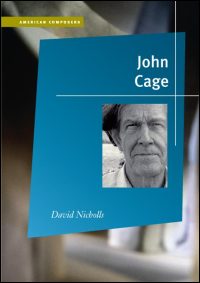 Cover for Nicholls: John Cage. Click for larger image