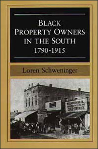 Black Property Owners in the South, 1790-1915 cover