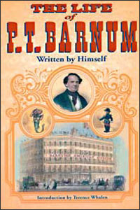 Cover for BARNUM: The Life of P. T. Barnum, Written by Himself