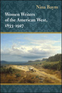 Women Writers of the American West, 1833-1927 cover