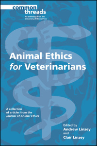 Animal Ethics for Veterinarians cover