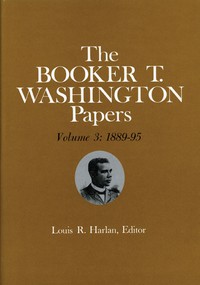 Booker T. Washington Papers Volume 3 cover