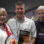 Mushroom hunter Joe McFarland with his parents.